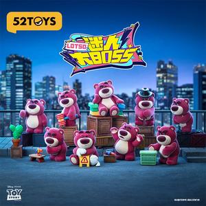 52 JUGUETES Strawberry Bear Fan Boss Blind Box Felpa hecha a mano Adorno de moda <span class=keywords><strong>Regalo</strong></span> <span class=keywords><strong>para</strong></span> <span class=keywords><strong>el</strong></span> Festival de la novia - Product Image 2