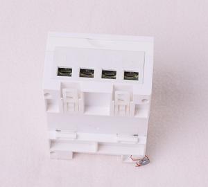 Contatore di Energia Digitale Monofase Fineco EM418-Mod 230V 10(100)A a 4 Moduli, Approvato MID, Contatore a Doppia Tariffa con Modbus RTU/M-bus - Product Image 2