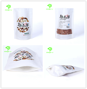 Custom Logo Resealable Stand up Ziplock Food Grade Packaging for Dry Food Candy Spices Coffee Beans Pet Food <strong>Ziploc</strong> <strong>Bags</strong> - Product Image 2