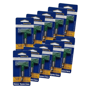 Punta de <span class=keywords><strong>Pistola</strong></span> de Pulverización sin Aire Verde GR, Acabado Fino, Boquilla de Baja Presión <span class=keywords><strong>para</strong></span> Pistolas de Pulverización de Pintura 208 308 310 Fflp - Product Image 1