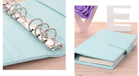 Carnet rechargeable en cuir avec logo personnalisé, couverture en cuir PU A5, utilisation au bureau et à l'école, expédition rapide, approvisionnement direct d'usine