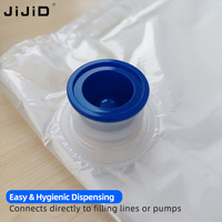 JIJID 220L Transparante Aseptische Bag-in-Box Steriele Vloeistofzak voor Bulk Vloeibare Voedingsmiddelen, Zuivel, Sappen, Wijn en Industriële Vloeistoffen