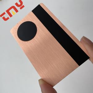 Tarjeta de Crédito <span class=keywords><strong>y</strong></span> Débito NFC de Metal Completo 213 con Chip Oculto de Lectura Rápida <span class=keywords><strong>y</strong></span> Acabado Espejo Personalizado de Alta Calidad para Grabado Láser - Product Image 2