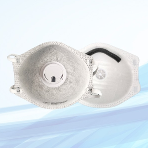 निश ने सक्रिय कार्बन लेयर श्वास वाल्व कप हेड बैंड डिस्पोजेबल एन 95 पार्टिकुलेट श्वासयंत्र एल्यूमीनियम नाक पट्टी को मंजूरी दी - Product Image 4