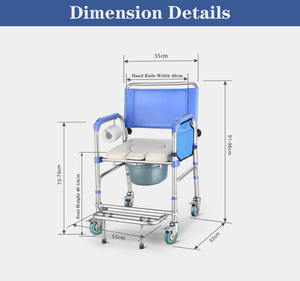 Cubo desmontable MSMT, silla cómoda <span class=keywords><strong>de</strong></span> aluminio impermeable <span class=keywords><strong>con</strong></span> <span class=keywords><strong>ruedas</strong></span>, silla <span class=keywords><strong>de</strong></span> inodoro <span class=keywords><strong>de</strong></span> ducha para uso en el <span class=keywords><strong>baño</strong></span>, silla <span class=keywords><strong>de</strong></span> <span class=keywords><strong>ruedas</strong></span> <span class=keywords><strong>con</strong></span> inodoro - Product Image 6