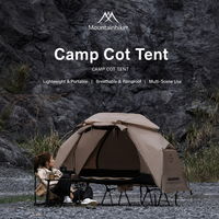 Lit de camping pliable léger en tissu Oxford pour une personne, une chambre, trois saisons