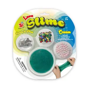 Großhandel OEM Hersteller Fabrik preis DIY Slime Kits Schöne Crystal Glitter Slime Machen Sie Ihren eigenen Schleim für Kinder Kunst