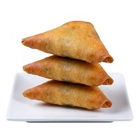 Spring Roll Beku Premium Segitiga - Camilan Samosa Kari Sayuran Renyah untuk Grosir, Restoran & Eceran