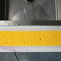 Esun Accessoires pour évier de cuisine Éponges à vaisselle en pâte de bois pour usage domestique Fournitures de nettoyage