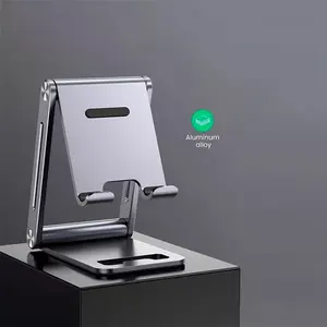 Adjustable Aluminum <b>Phone</b> Stand For <b>Mobile</b> Devices 3 To 7.9 Inches Silver Desk Mount <b>Holder</b> By Ugreen Model 80708 - Product Image 3