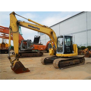 KOMATSU PC128 Crawler Excavator 0.4CMB Digger in Good Condition 12ton Track Mini Hydraulic Excavator Equipment - Product Image 6