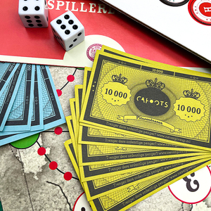 Jeux de société en carton écologiques personnalisés de haute qualité à bas prix pour adultes et enfants, boîte cadeau OEM selon votre design - Product Image 5