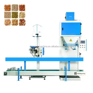 Yüksek kaliteli otomatik profesyonel dolum makinesi fasulye fındık granül 5-50kg granül paketleme makinesi için üretim hatları