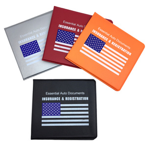 Regalo di promozione della compagnia di assicurazione <span class=keywords><strong>Auto</strong></span> personalizzata documenti essenziali <span class=keywords><strong>Auto</strong></span> registrazione <span class=keywords><strong>Auto</strong></span> in PVC e organizzatore di assicurazione e porta carte - Product Image 2