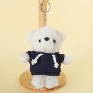 พวงกุญแจตุ๊กตาหมีเท็ดดี้ ตุ๊กตาหมีตัวเล็ก จี้กระเป๋า พิมพ์โลโก้ ตุ๊กตาสั่งทำ ชื่อตามสั่ง ของขวัญวันเกิด ของขวัญรับปริญญา - Product Image 4