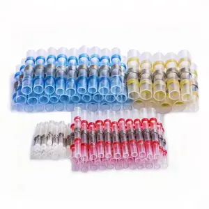 50PCS Mixed Electrical Automotive Heat Shrink Solder Seal Wire Connector Kit for Wire Connection