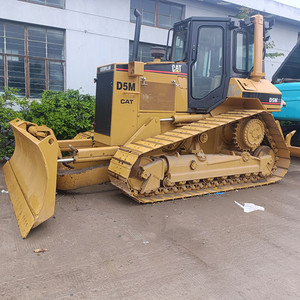 รถดันดินตีนตะขาบ Caterpillar D5M มือสองจากญี่ปุ่น เครื่องยนต์ CAT 3116T รถดันดินขนาดกลาง พร้อมริปเปอร์ สำหรับงานก่อสร้างปรับระดับพื้นดิน - Product Image 1