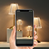 Classique Dimmable Cadeau Lampe De Table Led Or Usb Rechargeable Batterie Sans Fil Portable Led Lampes De Table Enfants Veilleuse