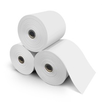 Papier thermique en rouleaux à prix d'usine pour caisses enregistreuses et terminaux de paiement (ATM/POS)