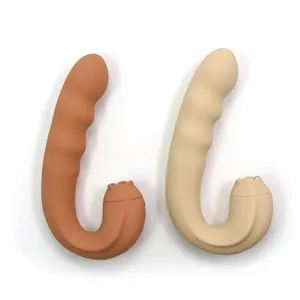 Wosilicon-consolador de silicona para mujer, vibrador de succión, estimulador del clítoris, masajeador femenino, juguetes de vibración Sexy