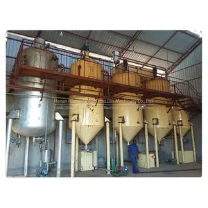 Machine de technologie de pointe raffinerie d'huile de graines de tournesol brut ligne de production d'huile de graines de tournesol