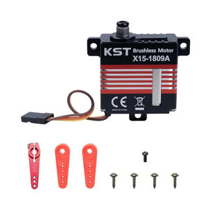 Сервопривод KST X15-1809A бесщеточный, с металлическим редуктором, мини, 24 кгс.см, 0.07 с/60 °   Для радиоуправляемых самолетов 430-570 мм: Комплект для модернизации радиоуправляемых вертолетов и самолетов - Product Image 6