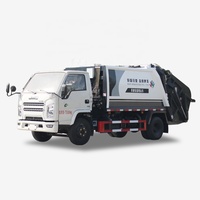 Camion compacteur de déchets JMC Small Mini 6 CBM, camion de collecte des déchets