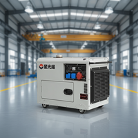 XGY XGY-10 10KW Dieselgenerator 1800 U/min Mobiler Typ Wassergekühlt für Privathaushalte Hocheffizient mit Elektrostart 50/60Hz