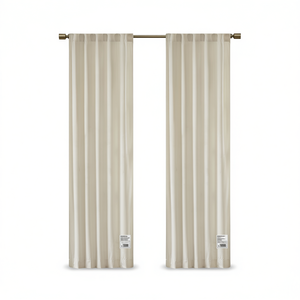 D0100H57ANJ Pannelli per Finestre, Set di 2 Pezzi, Tende Oscuranti in Velluto con Tasca per Asta, Stile Classico, Tinta Unita - Product Image 1