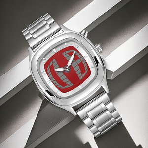 PINTIME PT3441 Millennium orologio da <span class=keywords><strong>uomo</strong></span> in stile Vintage puntatore <span class=keywords><strong>di</strong></span> nicchia <span class=keywords><strong>di</strong></span> tendenza <span class=keywords><strong>di</strong></span> <span class=keywords><strong>marca</strong></span> quadrato impermeabile orologio al quarzo - Product Image 2