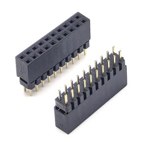 2.54mm Pitch Female header Connector Y-type Dual Row Straight H:11.0mm 2*10P - Product Image 1