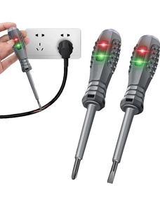 Crayon <span class=keywords><strong>testeur</strong></span> de tension isolé <span class=keywords><strong>avec</strong></span> lumière LED pointe magnétique détecteur de puissance ergonomique <span class=keywords><strong>tournevis</strong></span> outils <span class=keywords><strong>tournevis</strong></span> <span class=keywords><strong>électrique</strong></span> - Product Image 2