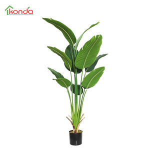 Nhà Máy Bán Buôn Giá Chất Lượng Cao Nhân Tạo Cây Chuối Trong Nhà Giả Nhân Tạo Cây Chuối Cây Bonsai Cho Trang Trí Nội Thất - Product Image 2