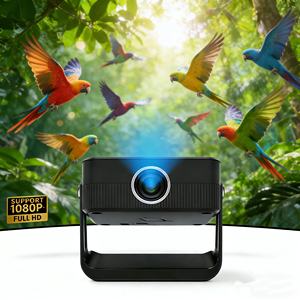 Projecteur à courte focale K7 le plus populaire, écran de 100 pouces, petit appartement, visionnement diurne, dortoir, cinéma, projecteur sans fil WIFI BT - Product Image 1