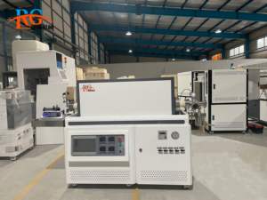 グラフェン薄膜の成長と半導体マットの調製に特化した実験室研究用CVD管状炉 - Product Image 6