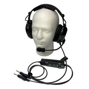 <span class=keywords><strong>Intercomunicador</strong></span> <span class=keywords><strong>piloto</strong></span> de doble enchufe, auriculares de aviación ANR con cancelación de ruido, 6,3mm/5,3mm - Product Image 5