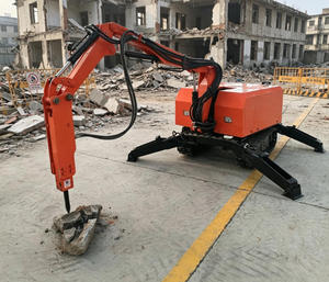 Télécommande sans fil <span class=keywords><strong>360</strong></span> °   Rotation pour robot de démolition sur chenilles pour matériaux dangereux - Product Image 6