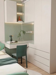 Design di Mobili in Legno <span class=keywords><strong>per</strong></span> la Cameretta dei Bambini Include Letto Scrivania Libreria Armadio Adatto <span class=keywords><strong>per</strong></span> la Stanza dei Bambini - Product Image 2