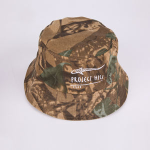 Tùy Chỉnh In Logo Thiết Kế 100% Cotton Màu Đen Mùa Hè Camo <span class=keywords><strong>Bucket</strong></span> <span class=keywords><strong>Hat</strong></span> - Product Image 5