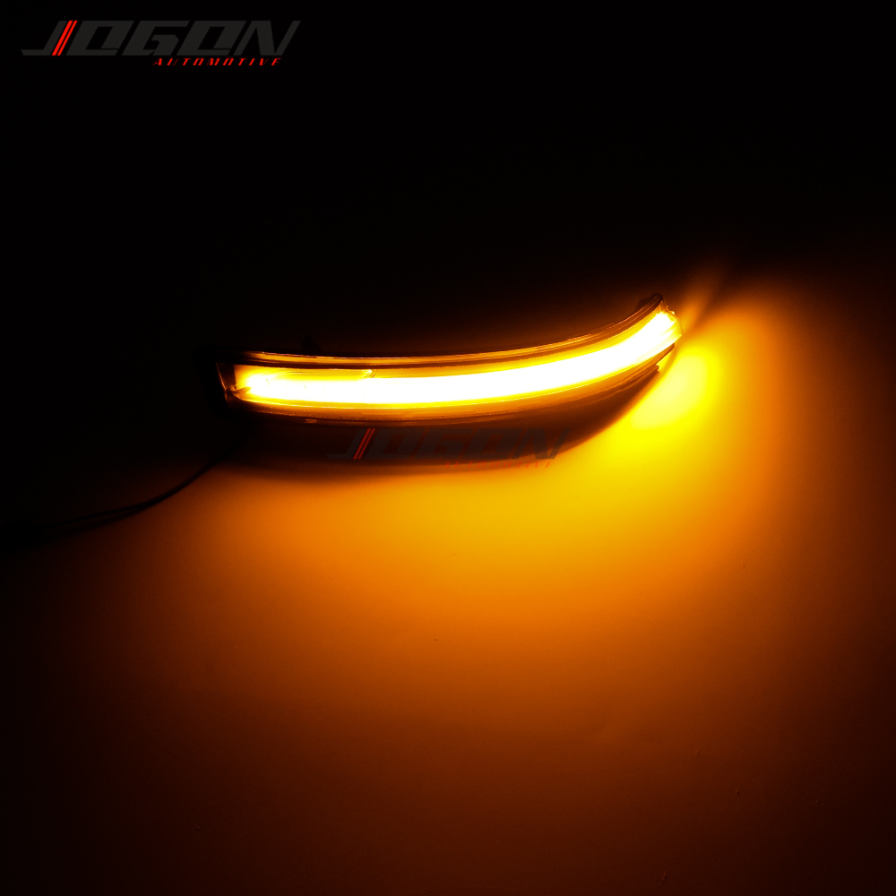 LED Sequential Mirror Indicators For Nissan Qashqai J11 (2013-2020) – Smoked Lens Dynamic Turn Signals