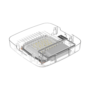 IP66 80ra IP66 AC100-277V 3030 50W 100W dẫn ánh sáng trạm xăng Xăng đèn - Product Image 5