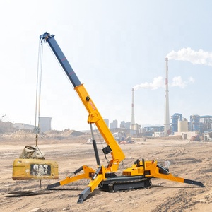 מנוף זחלילי חשמלי מיני עכביש 8 טון עם תו תקן CE, מסגרת בטיחות כתומה, גובה הרמה 20 מטר, רדיוס סיבוב קצר, 1-2 טון, 10 טון - Product Image 5