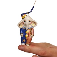 Collier pendentif animal mignon de dessin animé Zooying, design lapin, éléphant, panda, style vintage, plaqué or, bijoux de mode en cuivre