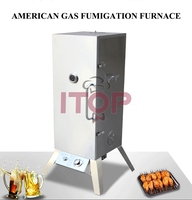 Machine à fumer pour barbecue d'aliments, appareil Commercial, fumeur de viande, de poisson, de poulet, appareil pour fumer la viande, pouces