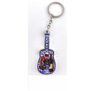 Llavero de Mosquetón de Hierro con Diseño de Dibujos Animados Estilo Vintage Personalizado, Bonito, Sencillo, Souvenir Turístico, Impermeable y Ligero - Product Image 4