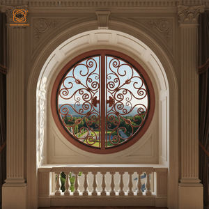 Fenêtres en fer forgé de qualité supérieure, étanches, pour grand appartement, KHP, style français, antivol, sécurité, fabrication artisanale, détails exquis - Product Image 1