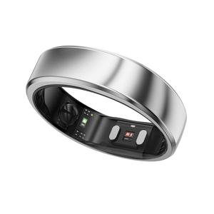 Bague connectée - Surveillance de la fréquence cardiaque, de l'oxygène sanguin, suivi du sommeil, prévision du cycle menstruel, autonomie de 10 jours, IP68 - Product Image 1