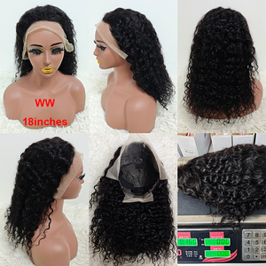 38.3$ Promotion Swiss <b>Lace</b> 13x4 <b>Frontal</b> <b>Wigs</b> 18inch 20inch Upgrade 9A Long <b>Wigs</b> with Small Knots <b>Lace</b> Straight, Body Wave, Water - Product Image 5
