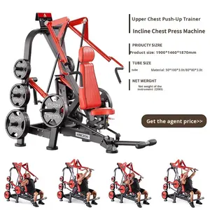 Equipo de Gimnasio Comercial <span class=keywords><strong>Panatta</strong></span> F5000, Juego Completo para Ejercicios de Espalda, Piernas y Pecho con Material de Tubo Reforzado - Product Image 1