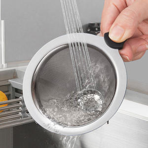 15 Micron thép không gỉ nhãn hiệu tái sử dụng đôi lưới lọc cà phê nhỏ giọt Phễu thuận tiện chậm nhỏ giọt cho trà cà phê - Product Image 2